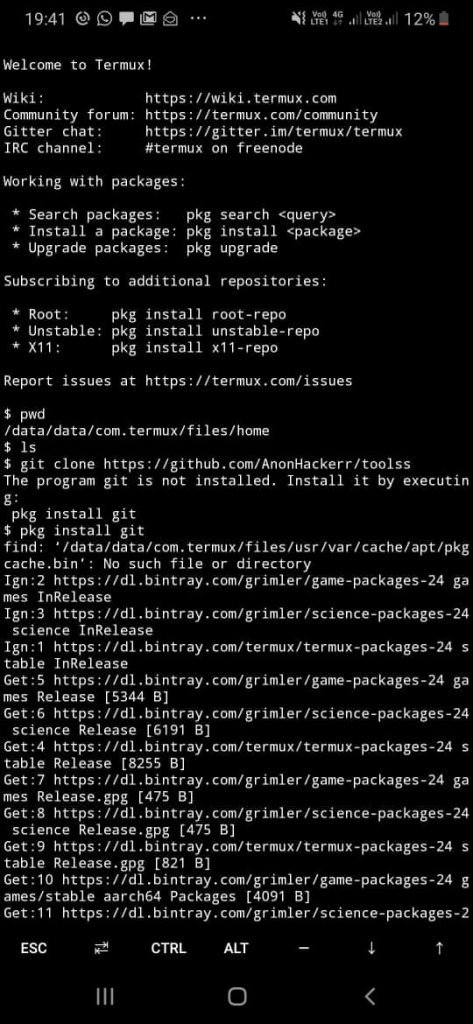 Toolss Installation